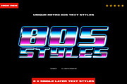 Retro 80s Text Styles byDBDS, a Brushes & More by dbdslondon (Thumbnail 5 of 8)