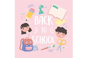 back to school, an Education Illustration by studiogstock