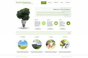 Green Solutions - Joomla Theme