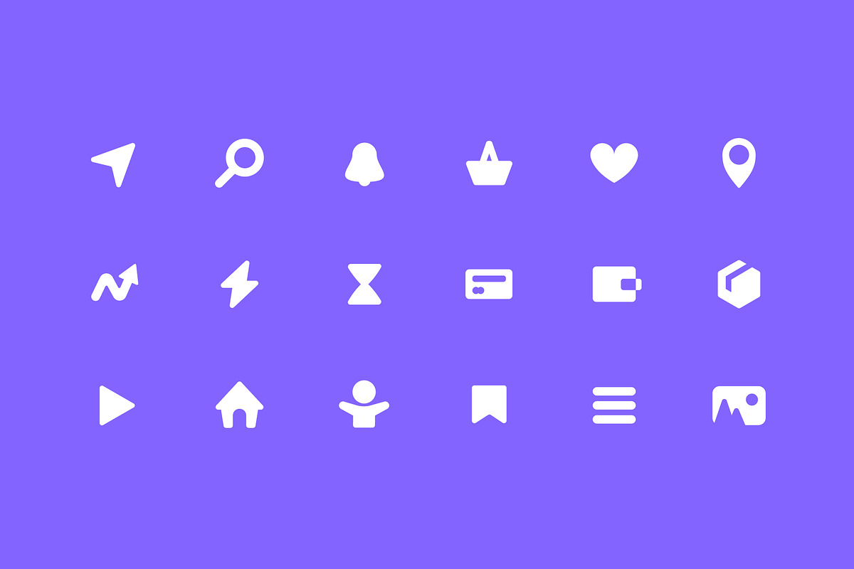 Solid Icon Pack for Shop App | Web, a Solid Icon by lekseo studio (Photo 2 of 5)