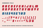 Cosmonaut - Soviet Space Font, a Sans Serif Font by OPENCITYDESIGNCO (Thumbnail 3 of 9)