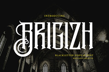 Brigizh Blackletter Display Font