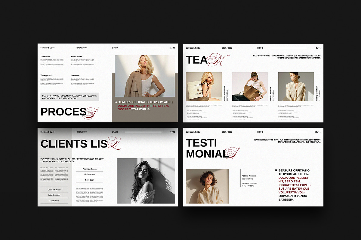 Services and Pricing Guide Template, a Presentation Template by TemplateFolio-Shop (Photo 5 of 11)
