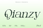Qianzy Pixel, a Serif Font by Craft Supply Co. (Thumbnail 1 of 8)