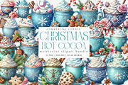 Christmas Winter Hot Cocoa PNG, an Illustration by SinaCreation (Thumbnail 1 of 7)