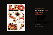 Good Word Zodiac Sticker Sheets, an Object Graphic by Jakayla Digital Co (Thumbnail 3 of 12)