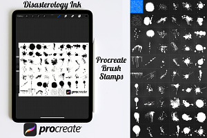 Splash Splatter Marks Set 1 Procreat