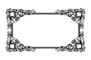 Vintage Rectangle Frame SVG Bundle, an Illustration by Designs_River (Thumbnail 27 of 31)