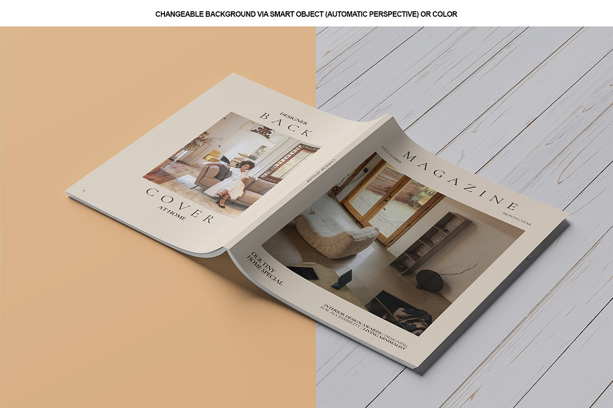 Us Letter Magazine Mockup, a Books & Magazine Mockup by Tokobeta (Photo 6 of 6)