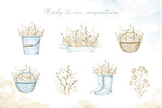Watercolor Easter, an Animal Illustration by Mimomy (Thumbnail 7 of 17)