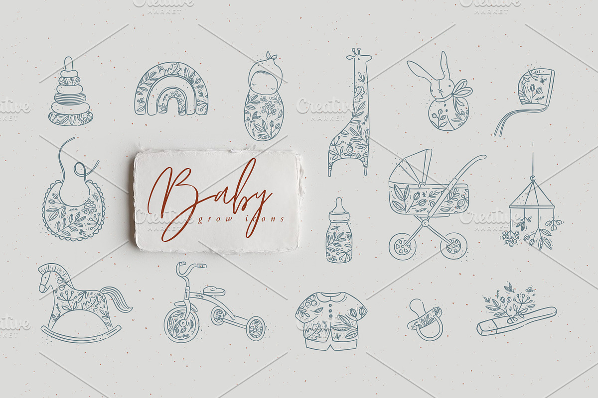 Baby Grow Icons, an Icon by Anna (Photo 1 of 6)