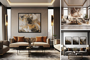 50 Canva Frame Mockups Luxury 4K, a Household Mockup by ARTOZEN DIGITAL (Thumbnail 12 of 15)