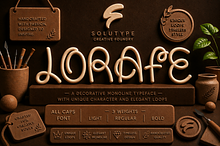 Lorafe – Multiweight Decorative Font