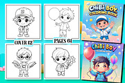 Chibi Boy Coloring Book, an Arts & Entertainment Photo by Wow Magic (Thumbnail 3 of 3)