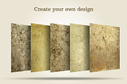 Gold Foil Textures, a Texture Graphic by Artemisia_Art (Thumbnail 2 of 3)