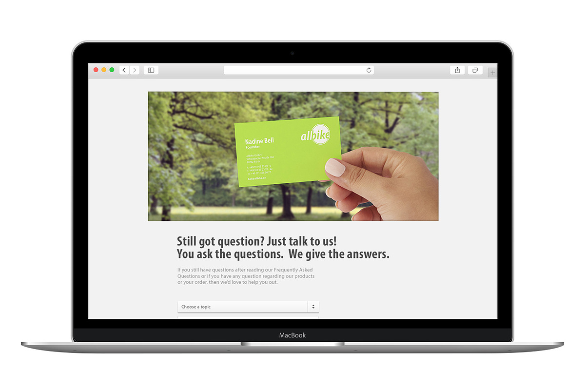 Eco friendly bike shop website, a Websites & App Template by AndreasGalster (Photo 3 of 5)