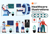 Modern Healthcare & Medical, a Healthcare Illustration by orenjidesign (Thumbnail 1 of 8)