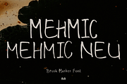 Mehmic Font, a Handwritten Font by madeDeduk (Thumbnail 1 of 10)