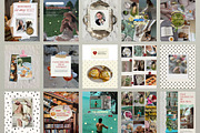 Neutral Scrapbook Creator Bundle, a Social Media Template by Pani Temp. (Thumbnail 5 of 14)