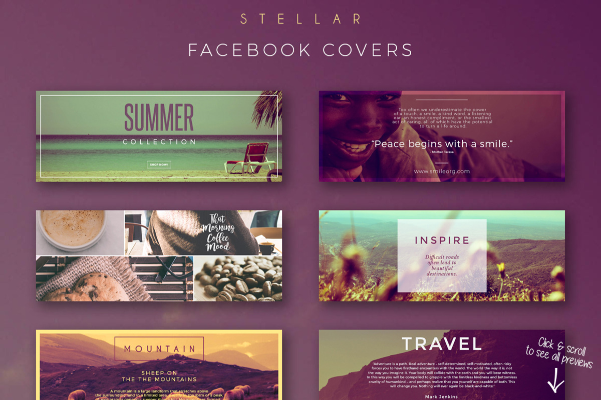 Stellar Social Media Banner Pack, a Templates & Theme by Graphicdome (Photo 7 of 14)