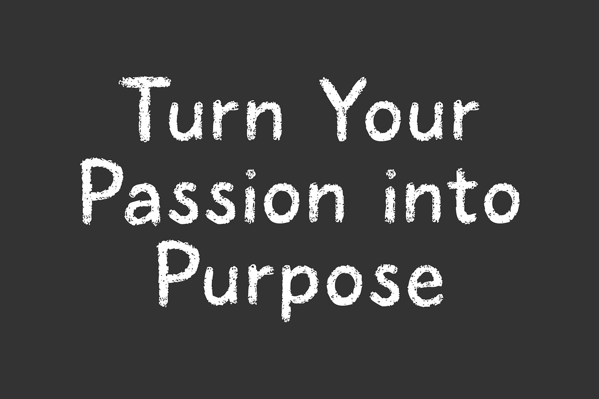 Chalk Craft Handwritten Font, a Handwritten Font by Graphic Spirit (Photo 9 of 13)