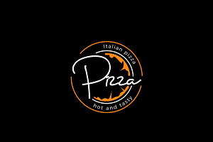 Italian Pizza Restaurant Logo, a Branding & Logo Template by AlvinStd
