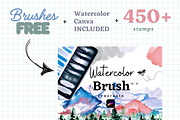 450+ NATURE PROCREATE STAMPS, a Brush Add-On by BeeRubby (Thumbnail 3 of 10)