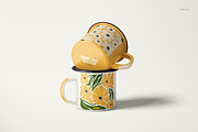 360ml Enamel Mug Mockup Set, a Cups & Container Mockup by creatsy5 (Thumbnail 13 of 30)