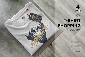 T-Shirt Shopping Mock-Up