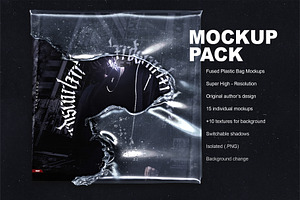 Fused Plastic Bag Mockup Pack