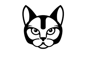 Cat Face Icon Set