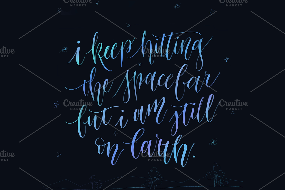 Procreate Lettering Kit—4 Brushes, a Brush Add-On by The Scratchy Nib (Photo 8 of 16)