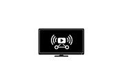 Smart TV Multimedia Hub Icons, a Graphic by hafijul (Thumbnail 7 of 15)