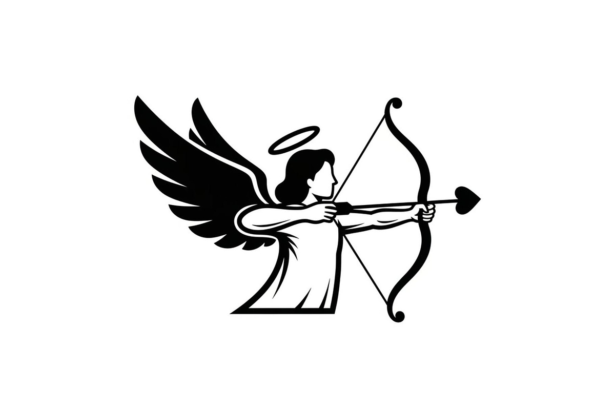Cupid Angel Valentine Vector Bundle, an Illustration by jahid234 (Photo 43 of 47)