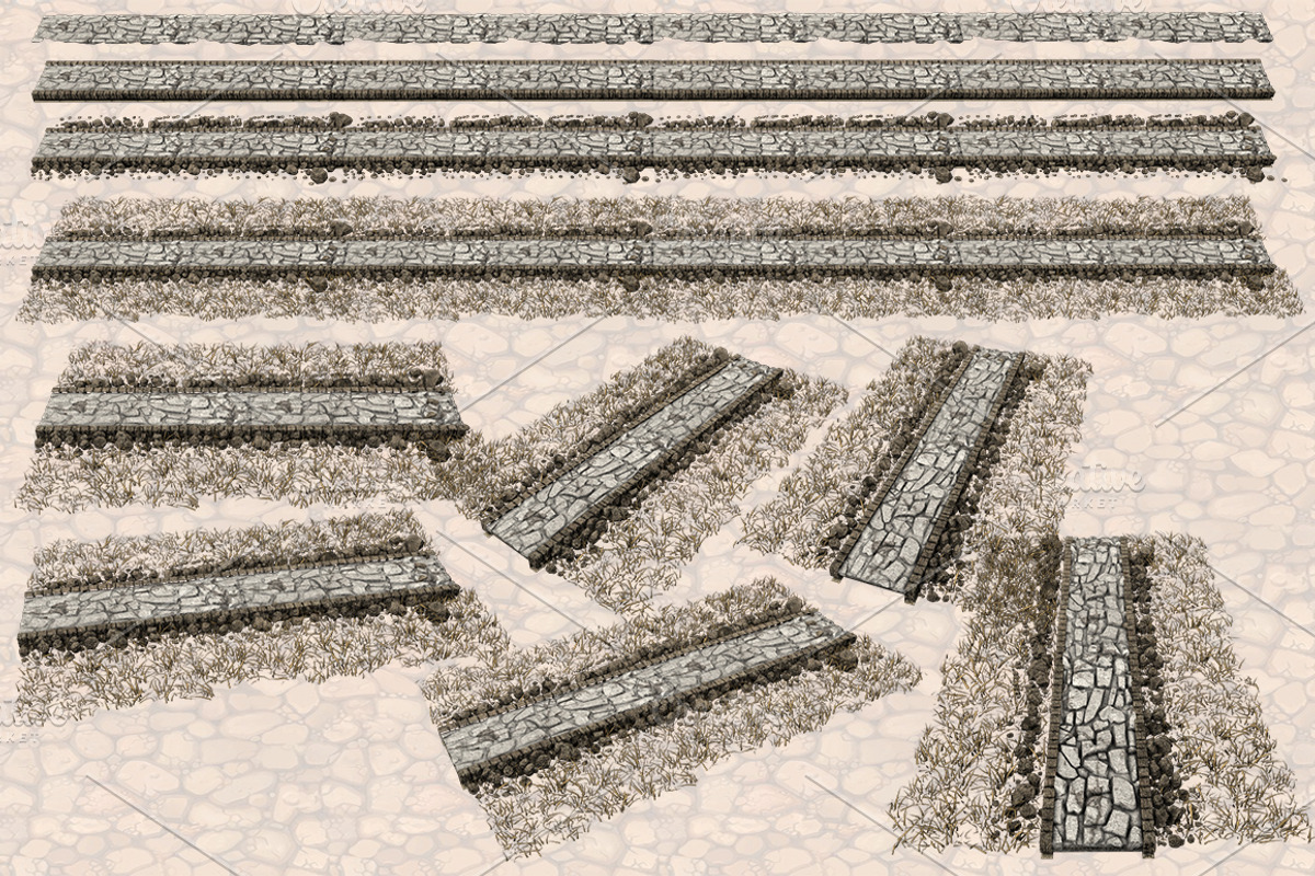 Isometric Ancient City Pack, an Object Graphic by Beatheart Creative Studio (Photo 53 of 77)