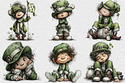 St Patricks Day Leprechaun Clipart, an Illustration by DreamCafeArt (Thumbnail 5 of 6)