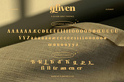 GLIVEN // New Retro Elegant, a Script Font by Flawless And Co (Thumbnail 11 of 13)