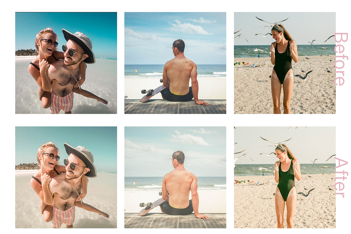 Beach Bum Pro Lightroom Preset, an Action Add-On by Design Aesthetic (Photo 4 of 7)