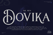 Dovika, a Serif Font by Khoir (Thumbnail 1 of 10)