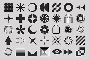 BRUTALIST SHAPES VECTOR SET