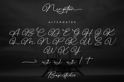 Ningetan Handwritten Font, a Handwritten Font by Basnistudio (Thumbnail 13 of 14)