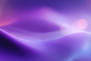 Smooth gradient waves in purple and blue tones with soft bokeh l, a Background Photo by Ales Munt
