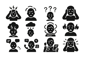 Emotions and expressions depicting, an Illustration by ZinetroN