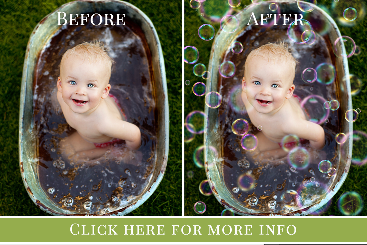 Give Me Bath - bubbles overlays, an Object Graphic by BrownLeopard (Photo 2 of 5)