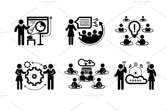 Business presentation teamwork preview 2
