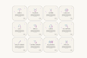Astrology Instagram Post Templates, a Social Media Template by marmaries (Thumbnail 4 of 6)