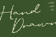 CS Bonjour Disco, a Script Font by Craft Supply Co. (Thumbnail 2 of 8)