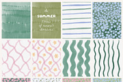 Hand-Painted Summer Backgrounds, a Background Graphic by Lana Elanor (Thumbnail 12 of 15)