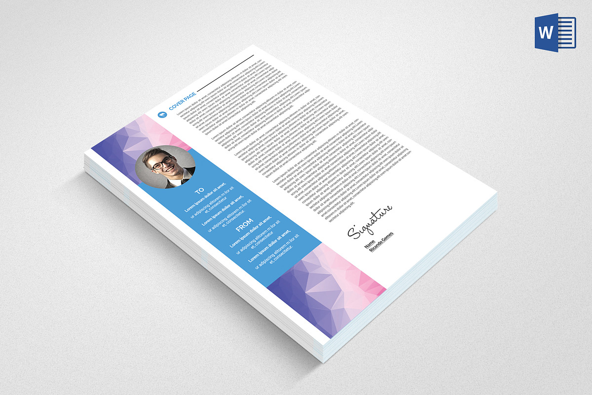 Resume CV Set, a Resume Template by graphicforest (Photo 6 of 6)