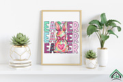 Happy Easter Png, Preppy Bunny Png, an Illustration by Craft Nest (Thumbnail 6 of 6)
